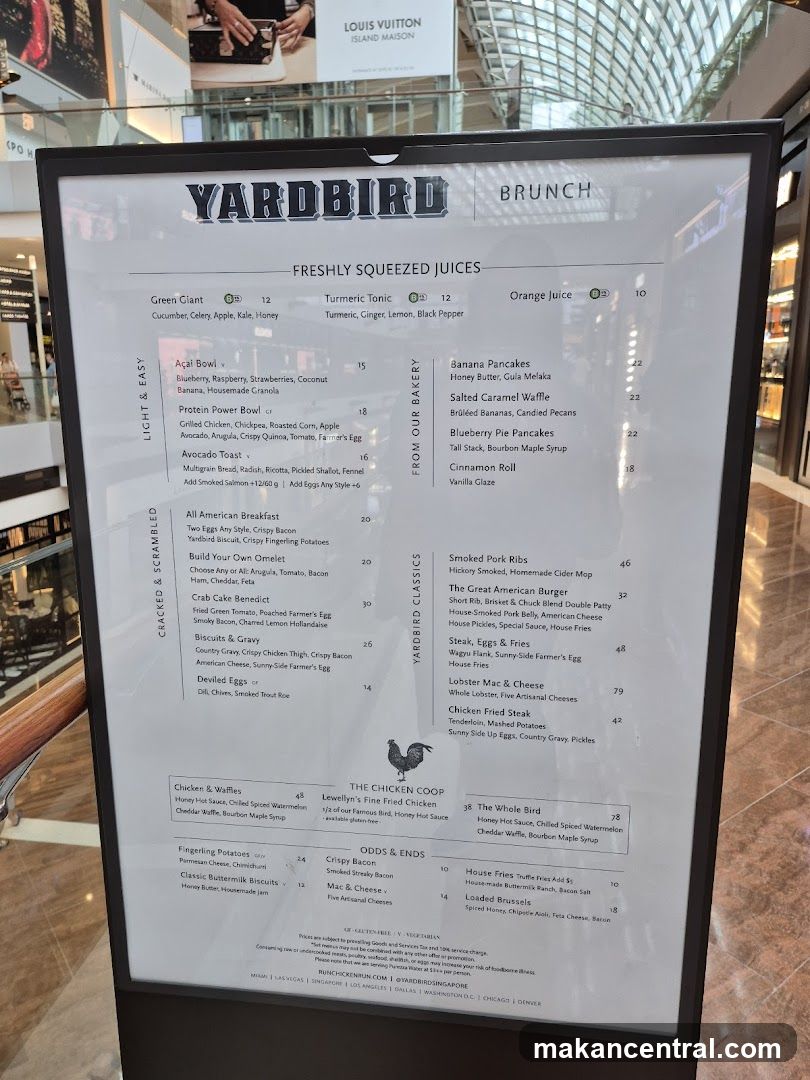YARDBIRD BRUNCH