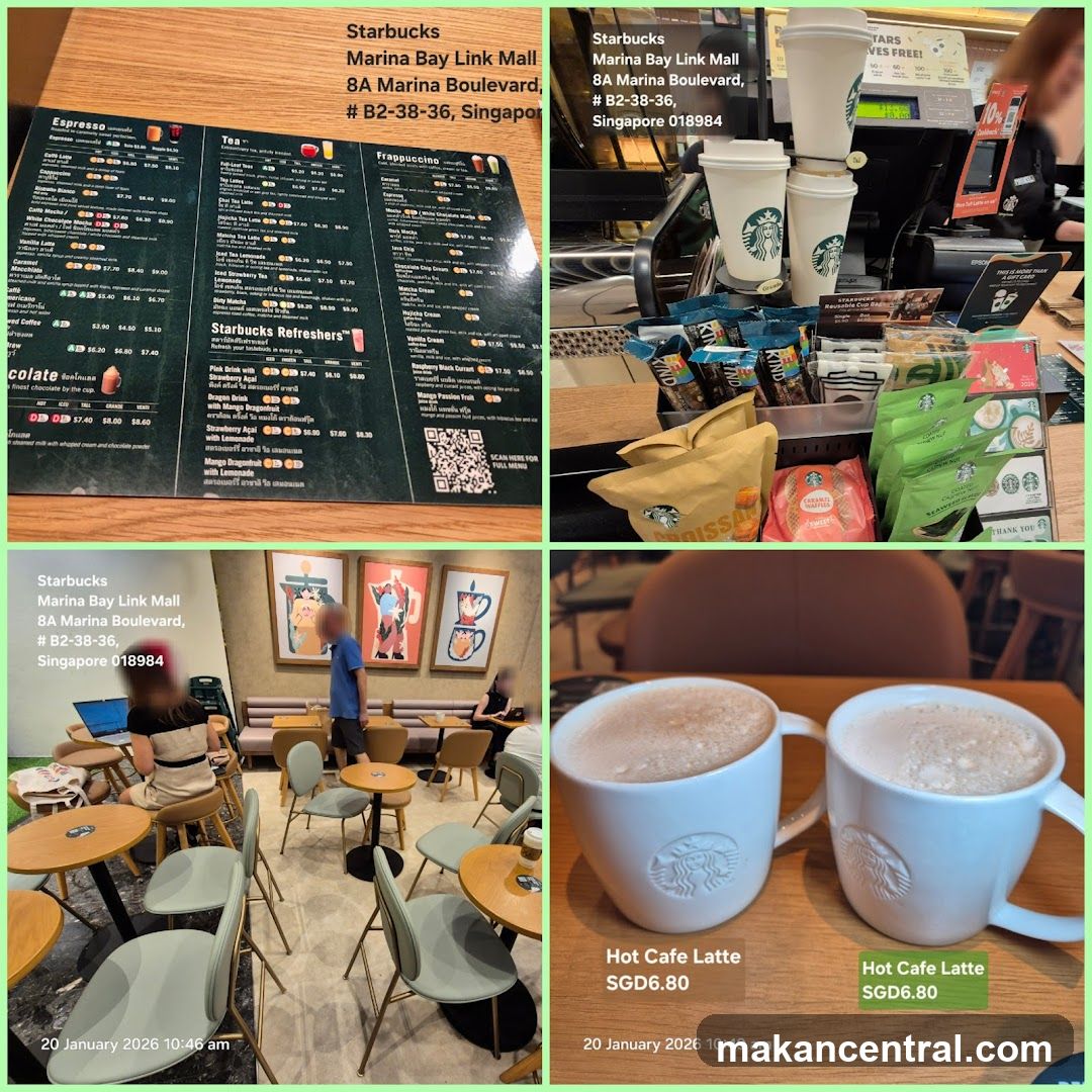 Starbucks Menu