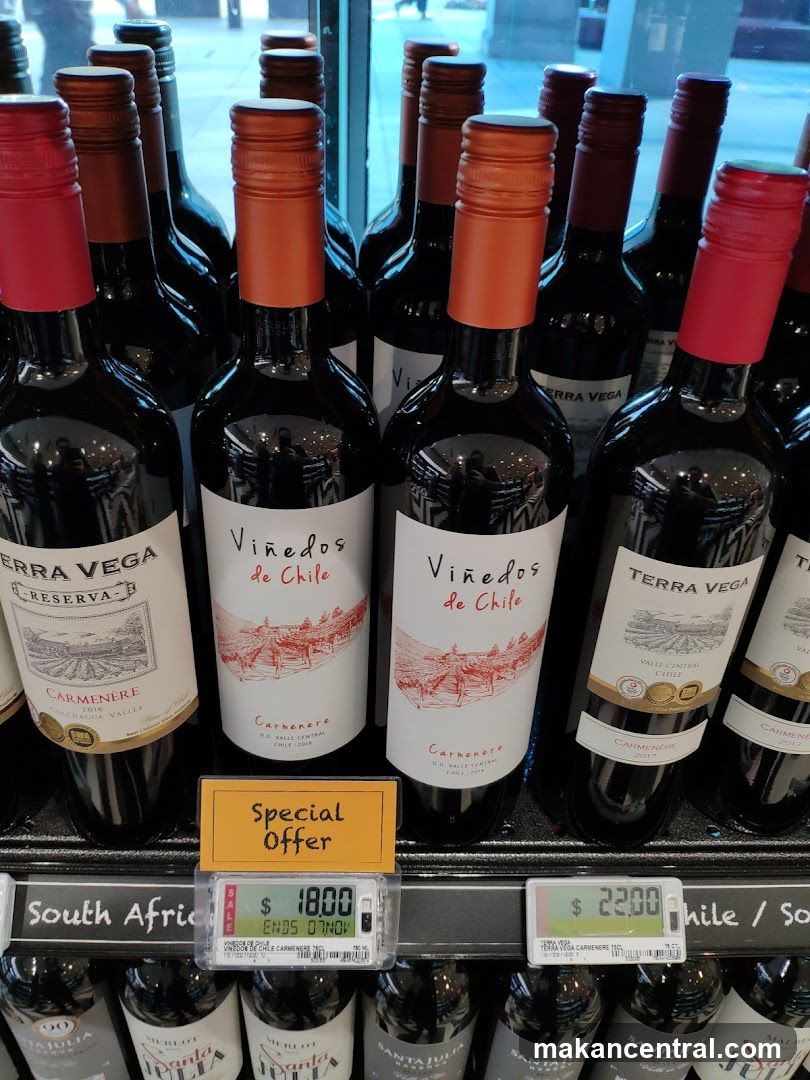 Wine Bottles on Display