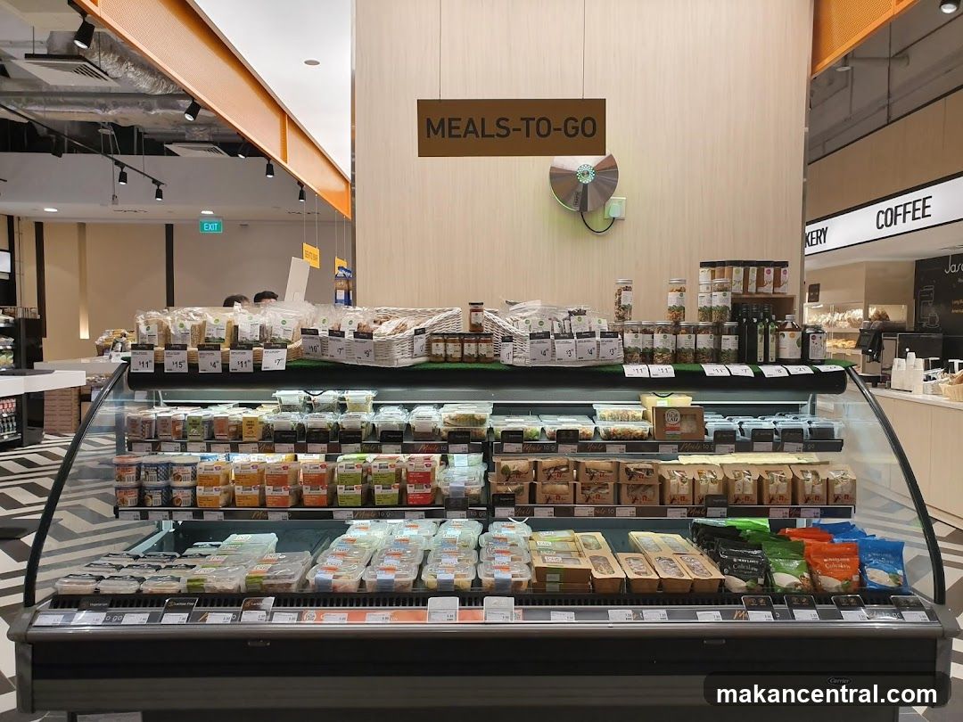 Refrigerated Display Case with Prepared Foods