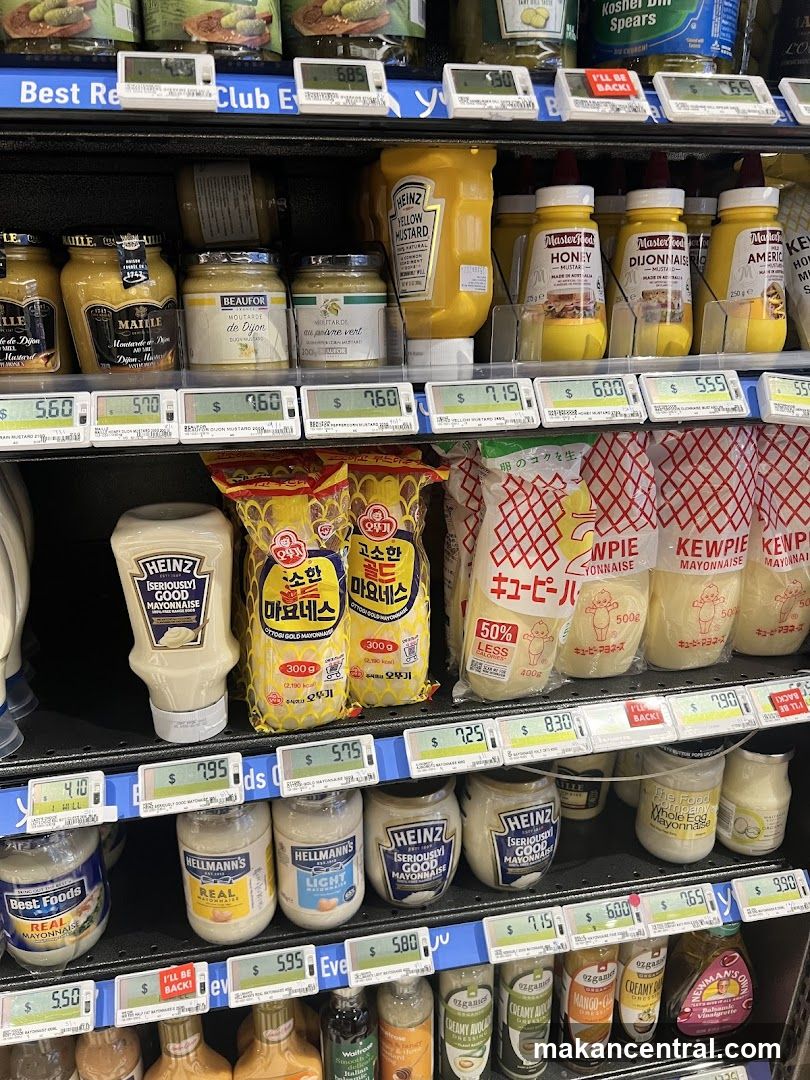 Condiments and Mayonnaise