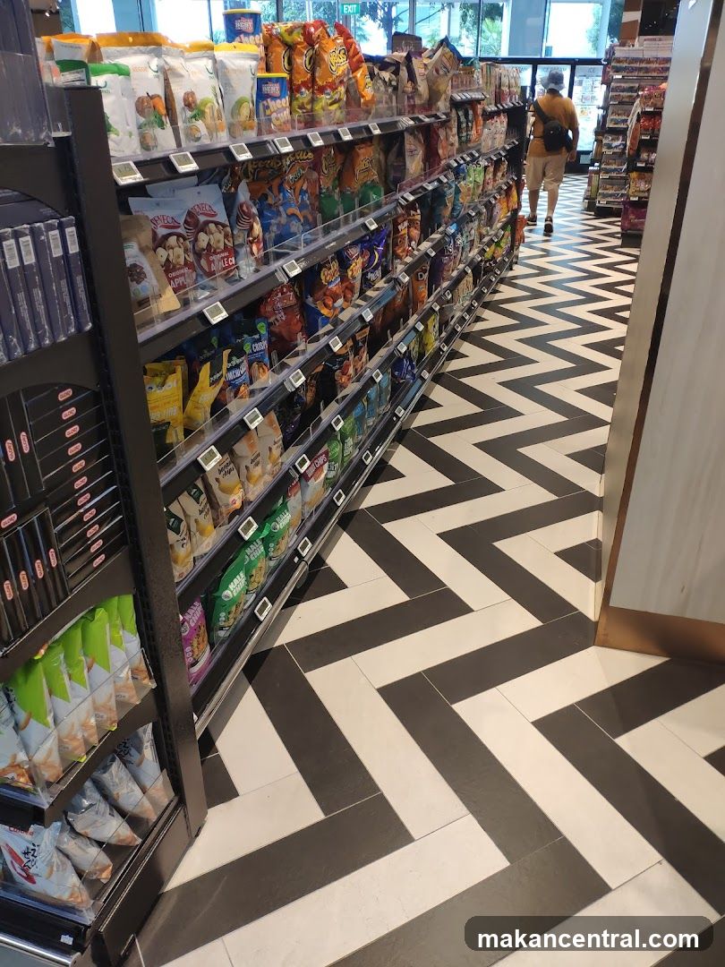Snack Aisle in a Store