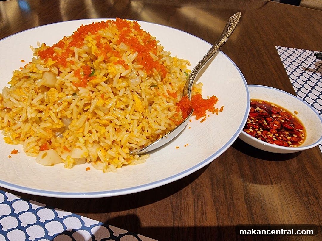 Seafood Fried Rice with Chili Sauce