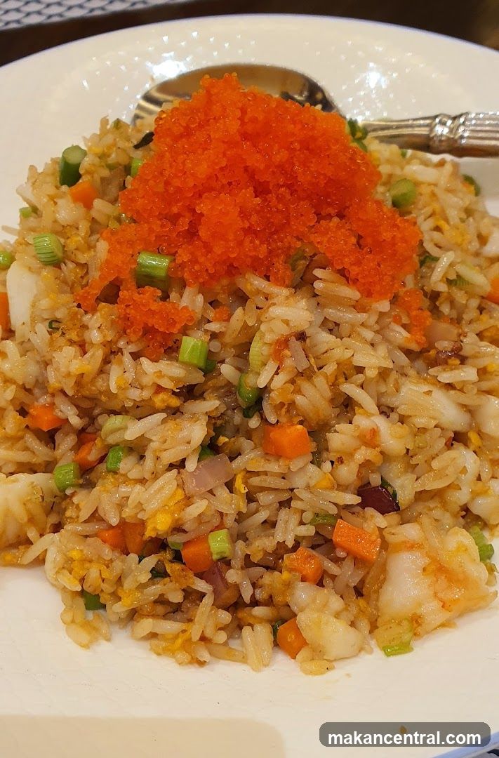 Fried Rice with Tobiko