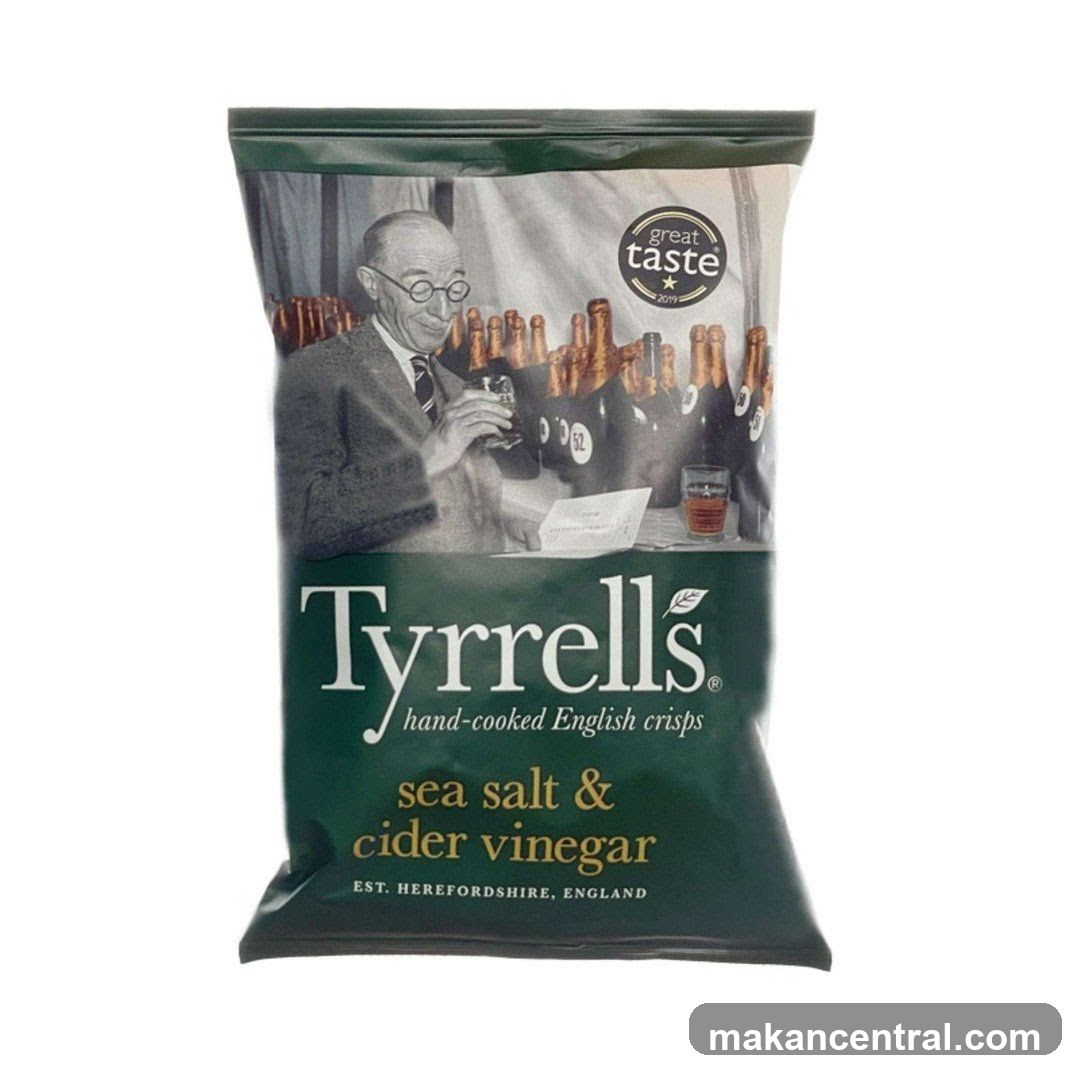 Tyrrells Sea Salt & Cider Vinegar Crisps