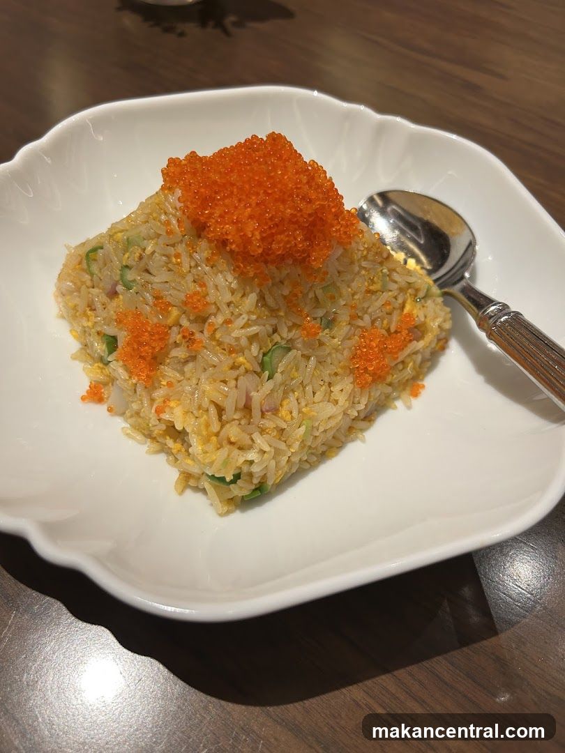 Fried Rice with Tobiko