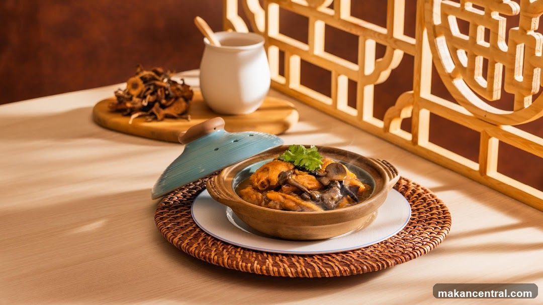 Steaming Pot of Food
