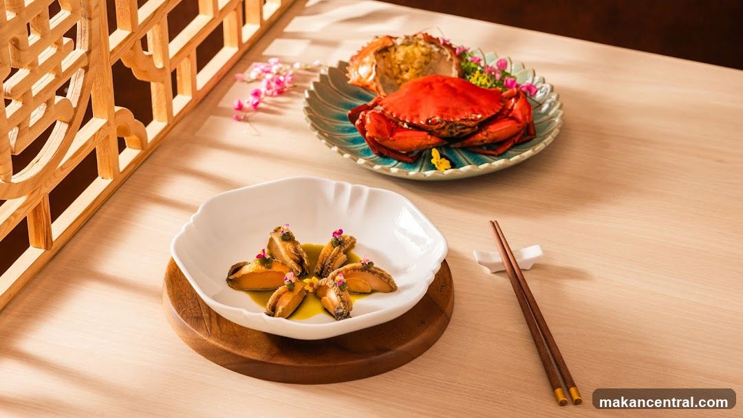 Abalone and Crab Dish