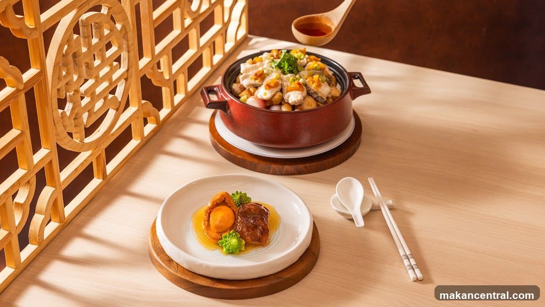 Abalone and Braised Pork Belly with a Pot of Stew