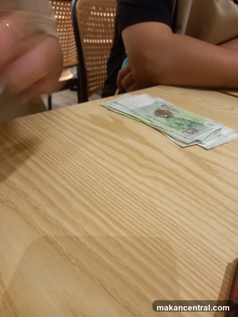 Money on Table
