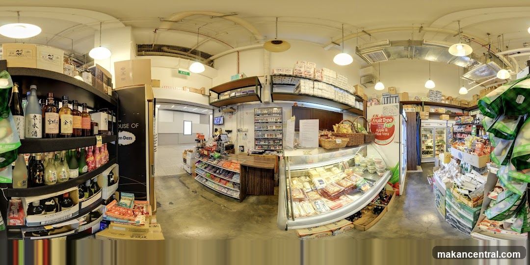 Interior of a well-stocked convenience store