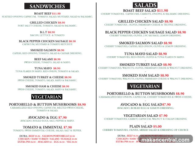 Sandwiches and Salads