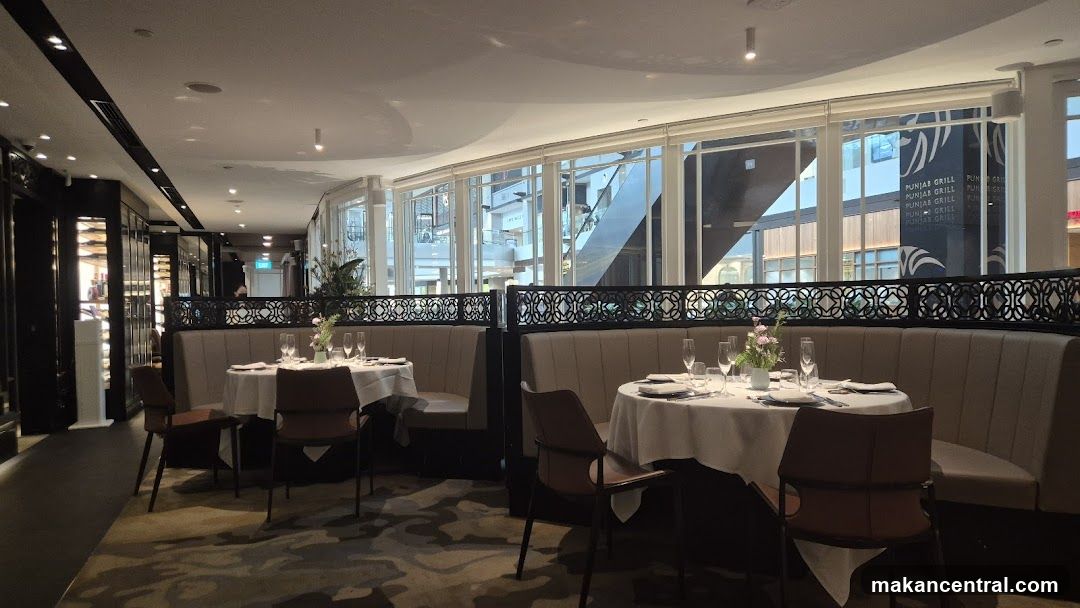 Restaurant Interior with Booth Seating