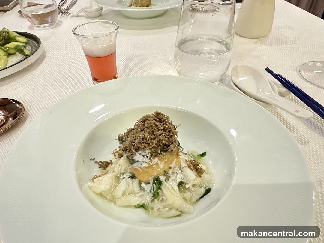 Crab Dish with Truffles