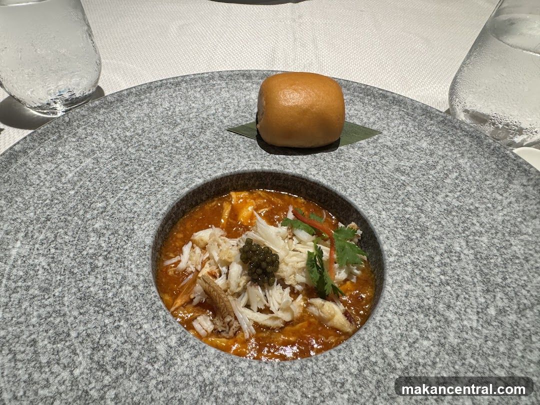 Crab Dish with Bun