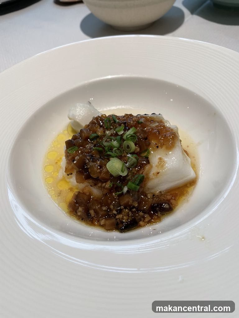 Steamed Fish with Toppings