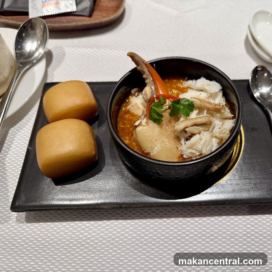 Crab Dish with Mantou Buns
