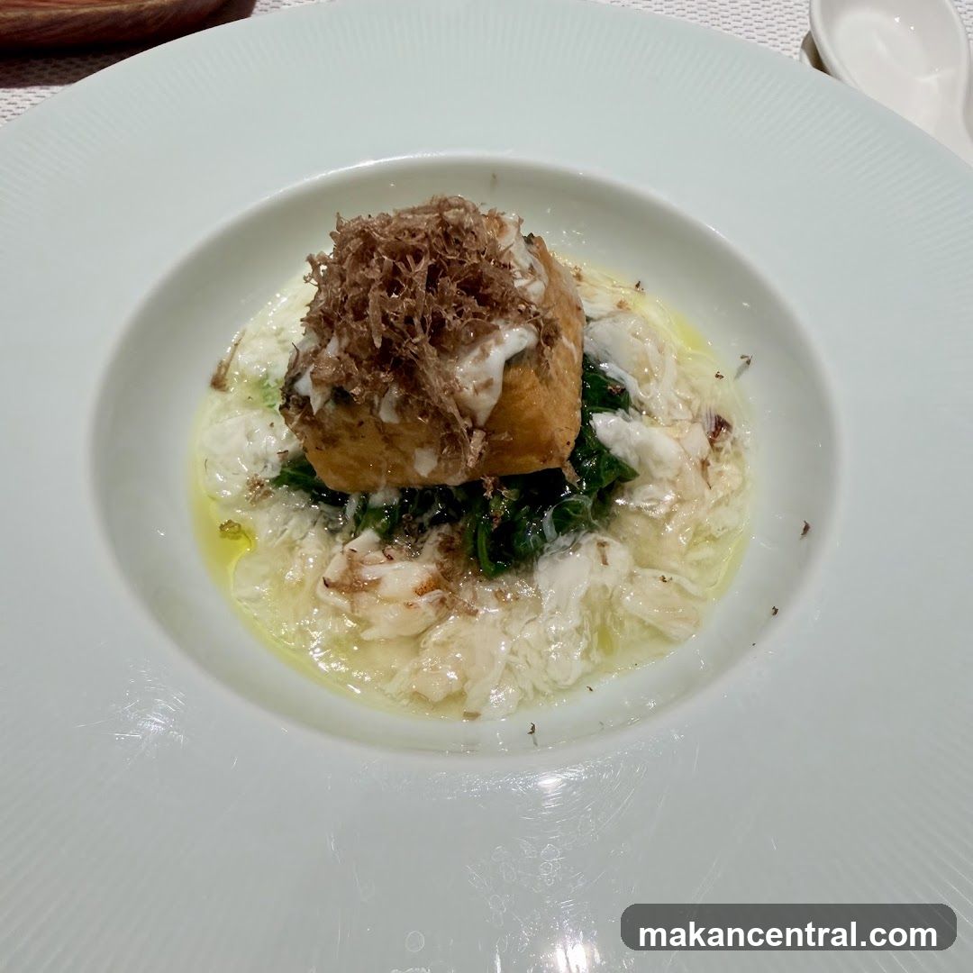 Gourmet Dish with Toppings