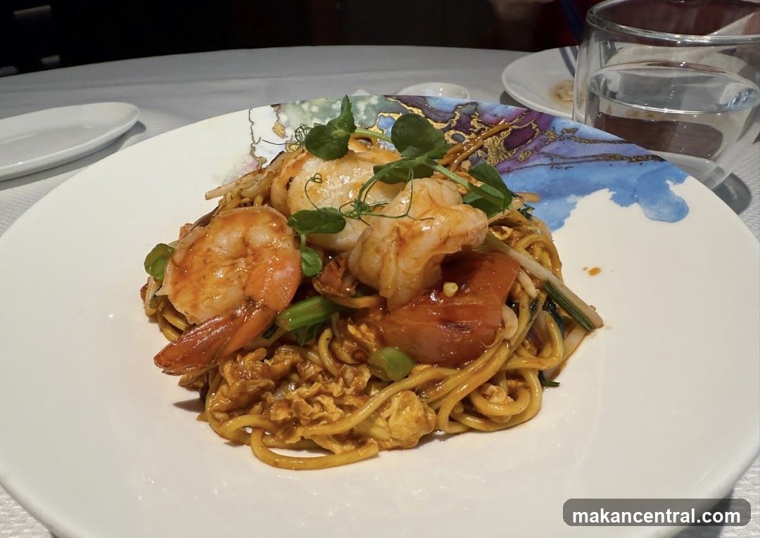 Shrimp and Noodles