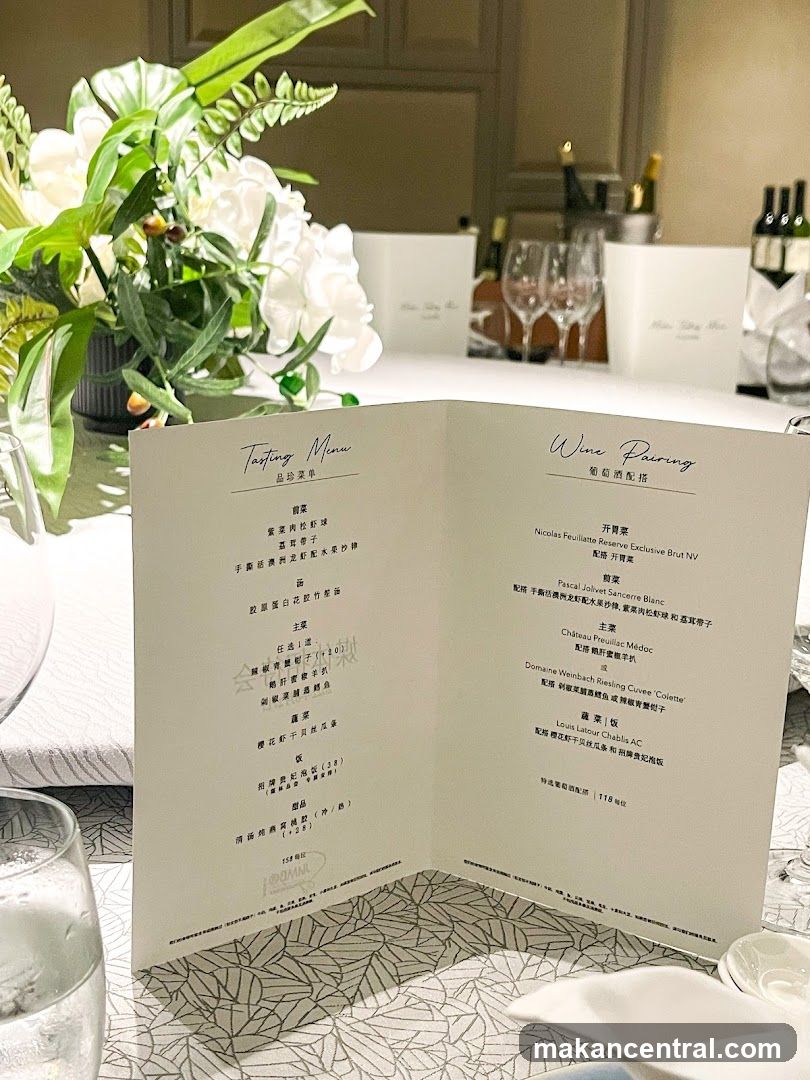 Tasting Menu & Wine Pairing