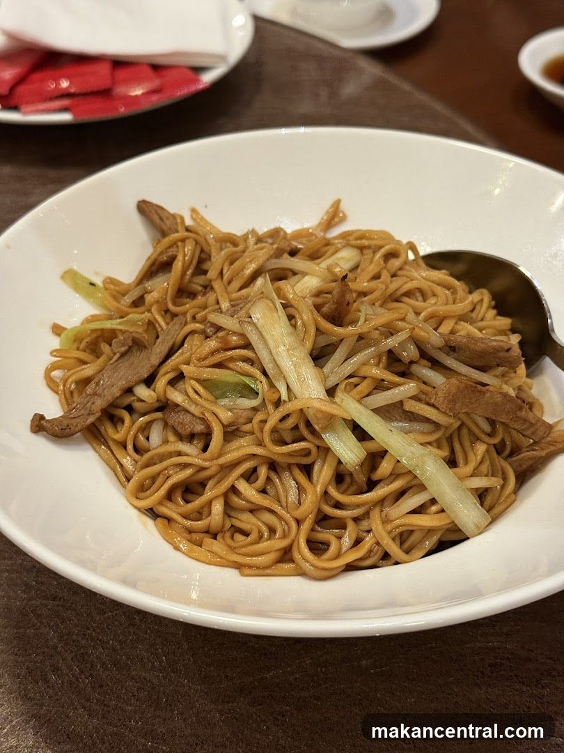 Noodles with Meat and Vegetables