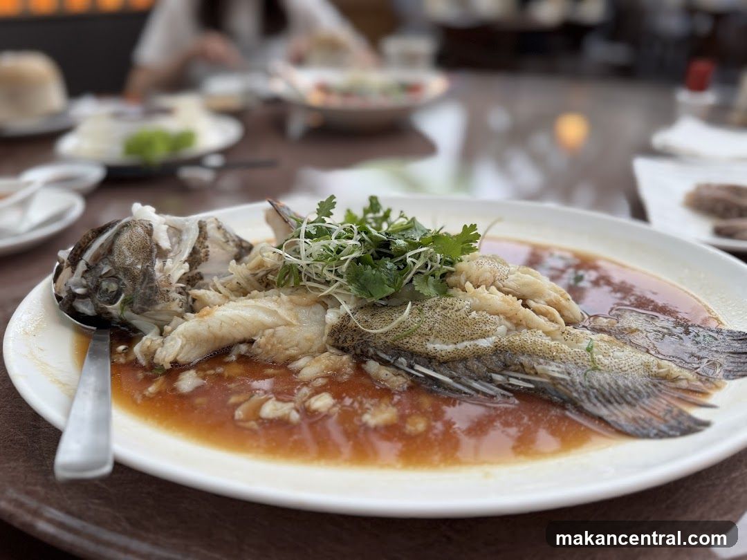 Steamed Fish Dish