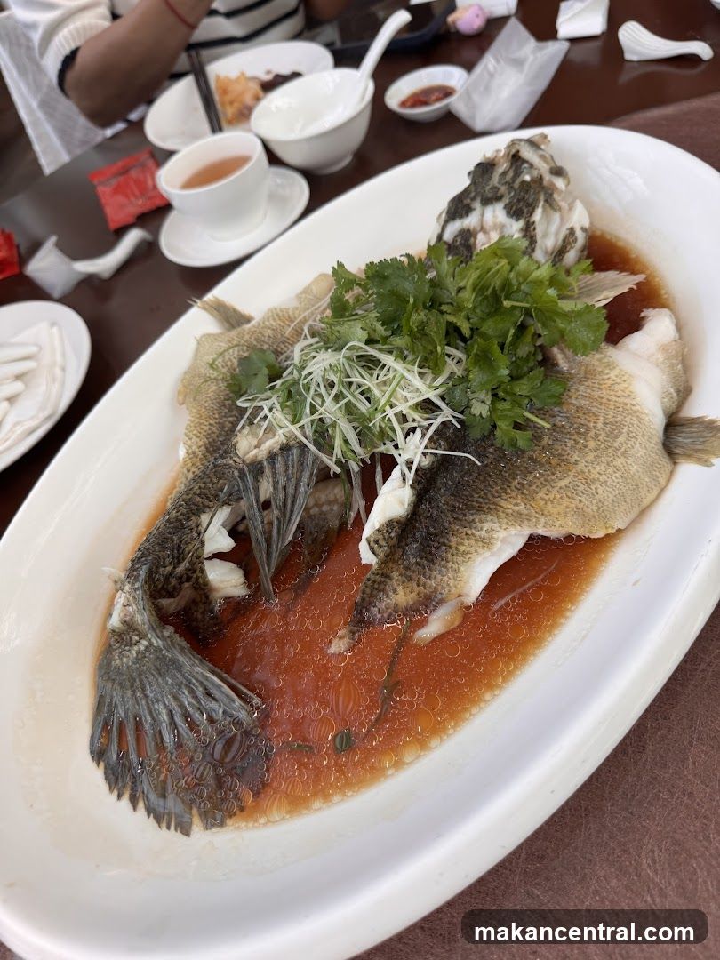 Steamed Fish Dish