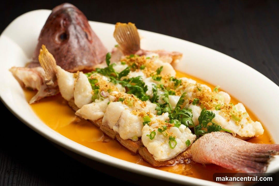 Steamed Fish
