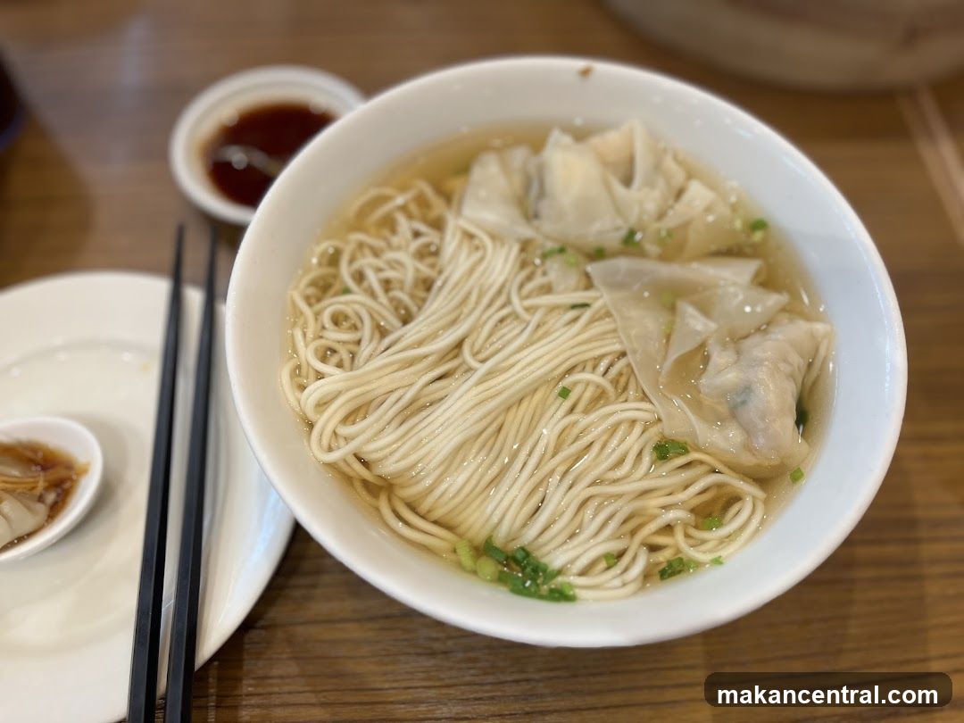 Wonton Noodle Soup