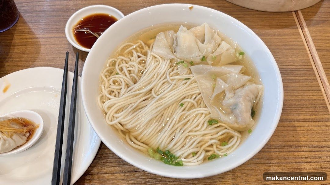 Wonton Noodle Soup