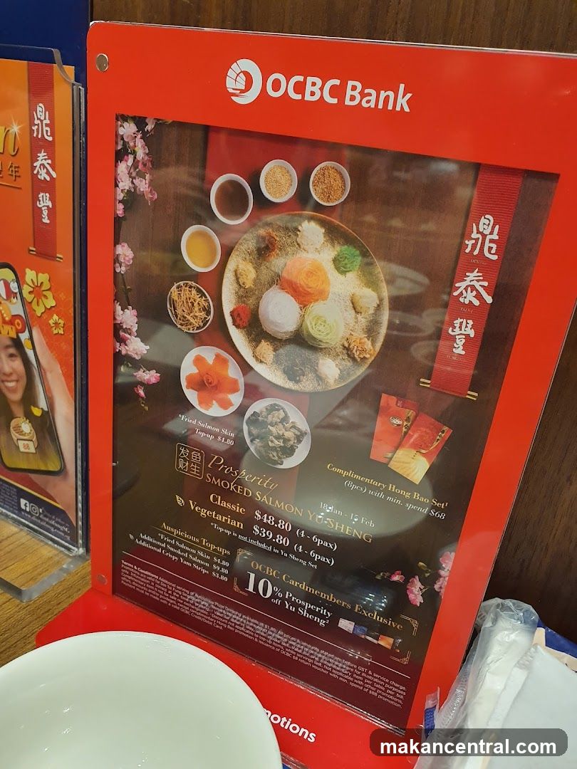 Prosperity Smoked Salmon Yu Sheng Promotion