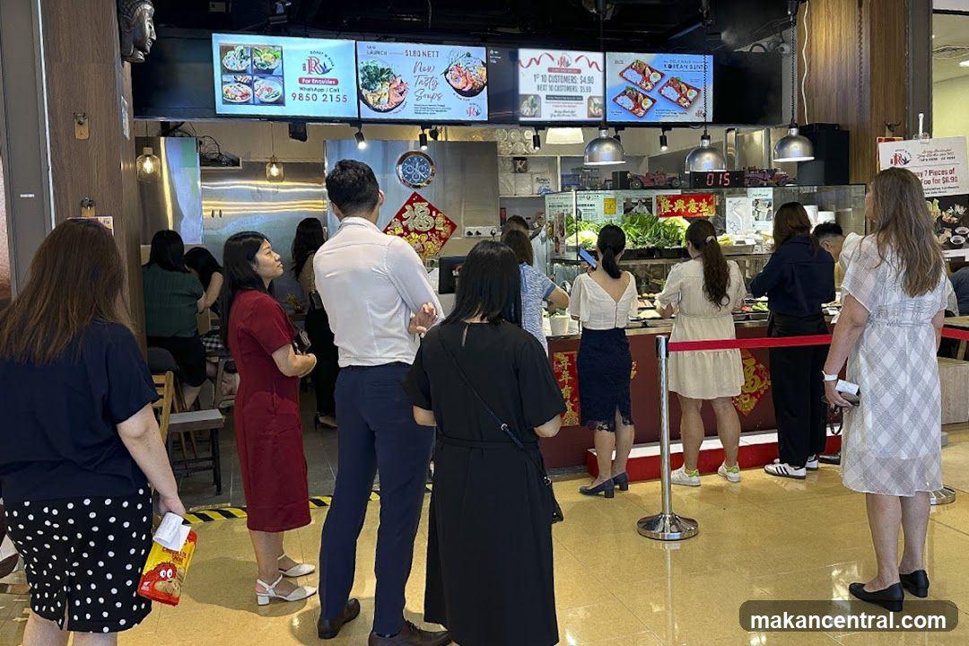 Food Court with Digital Menu Boards