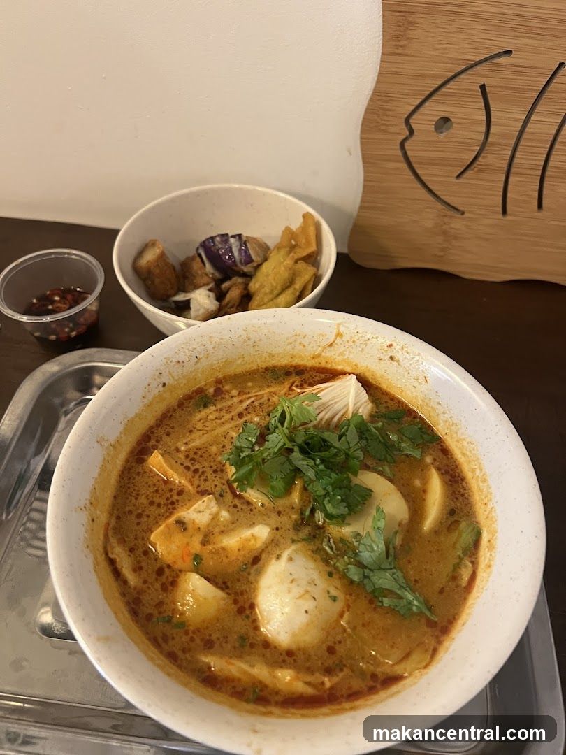 Noodle Soup with Side Dish