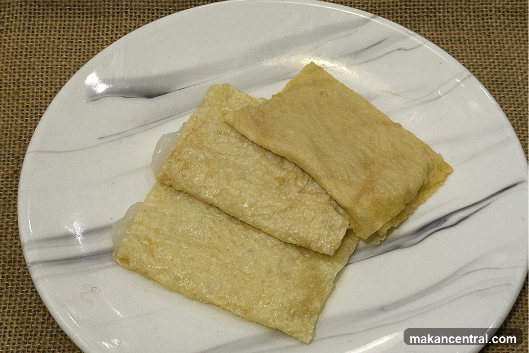 Fried Tofu Skin Wraps