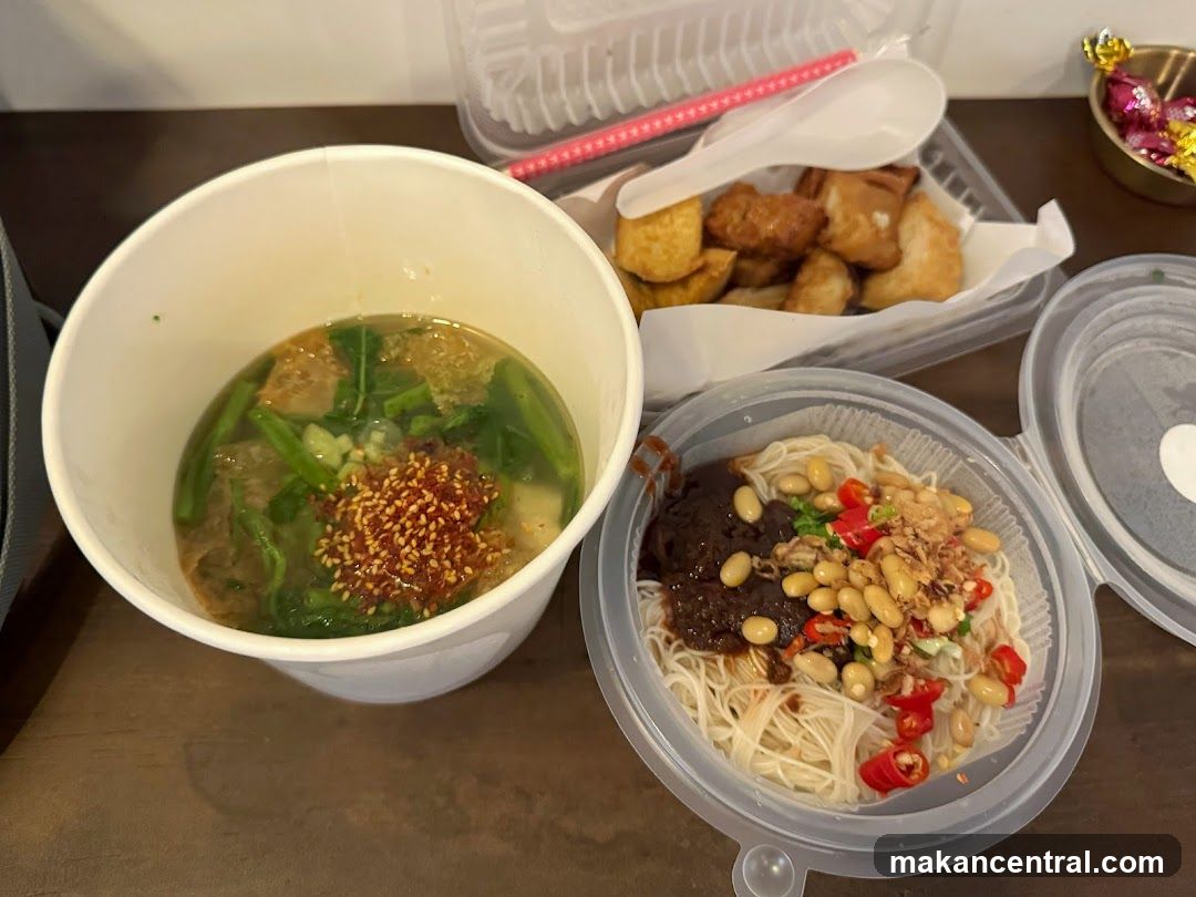 Takeaway Noodles and Fried Items