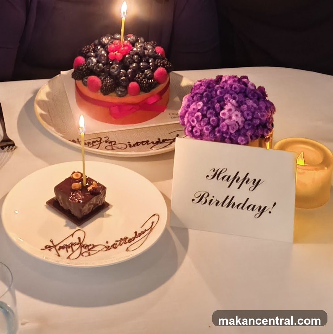 Birthday Desserts