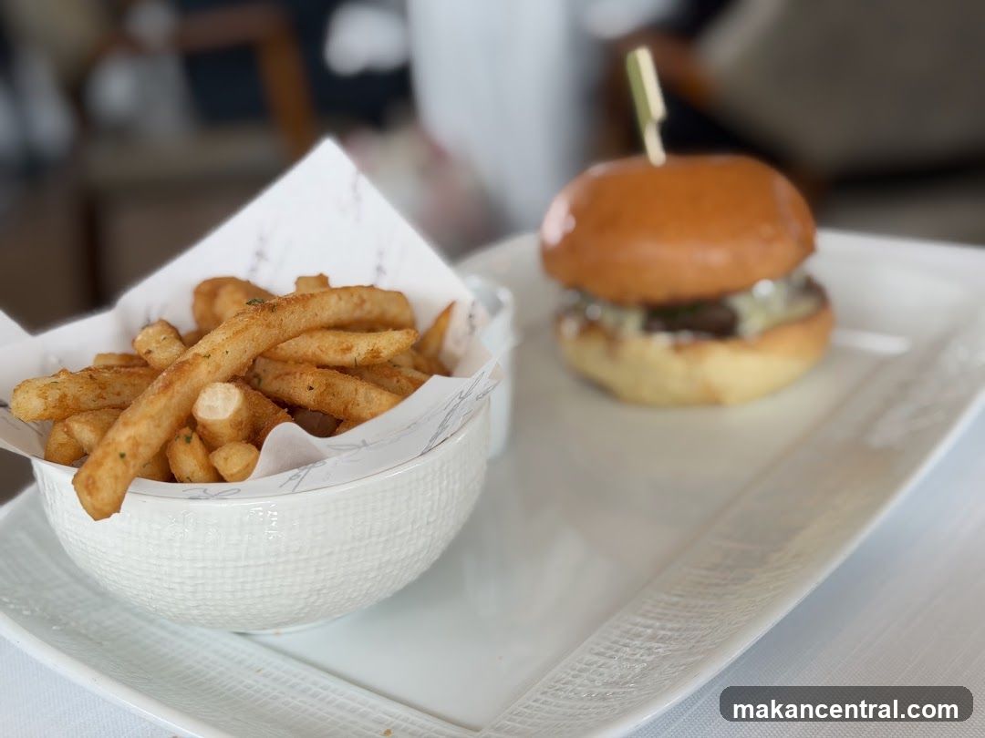 Burger and Fries