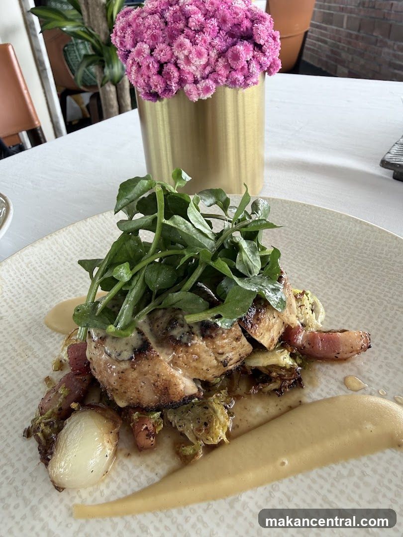 Chicken dish with vegetables