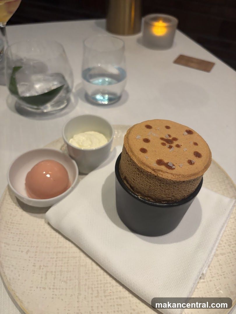 Dessert with Sorbet and Cream