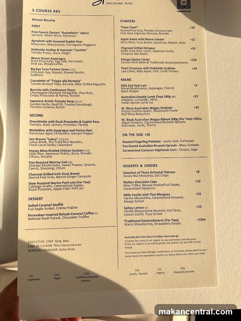 3 COURSE 88$