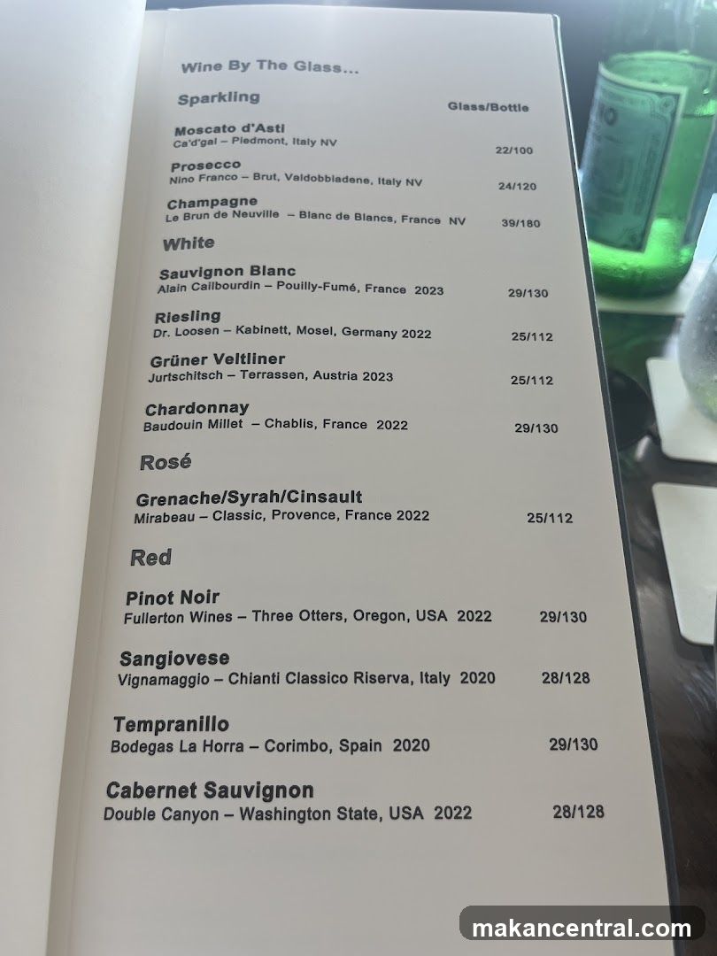 Wine By The Glass...