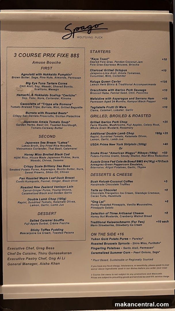 Spago Wolfgang Puck