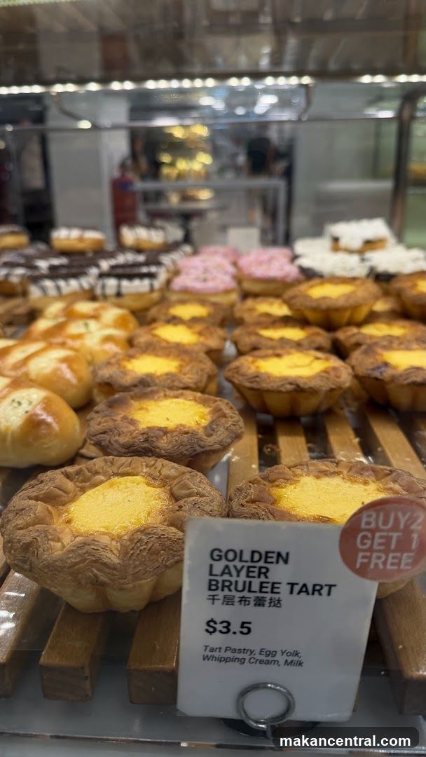 Golden Layer Brulee Tart