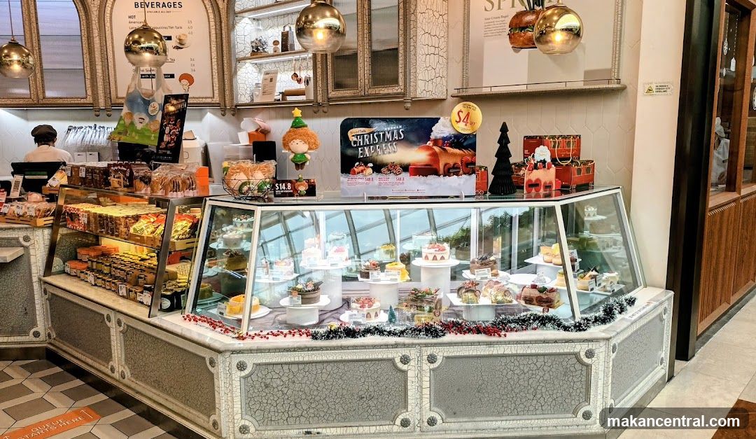 Christmas Themed Bakery Display