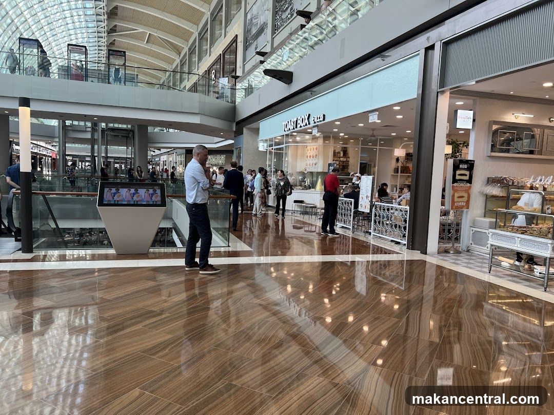 Mall Interior with Shops