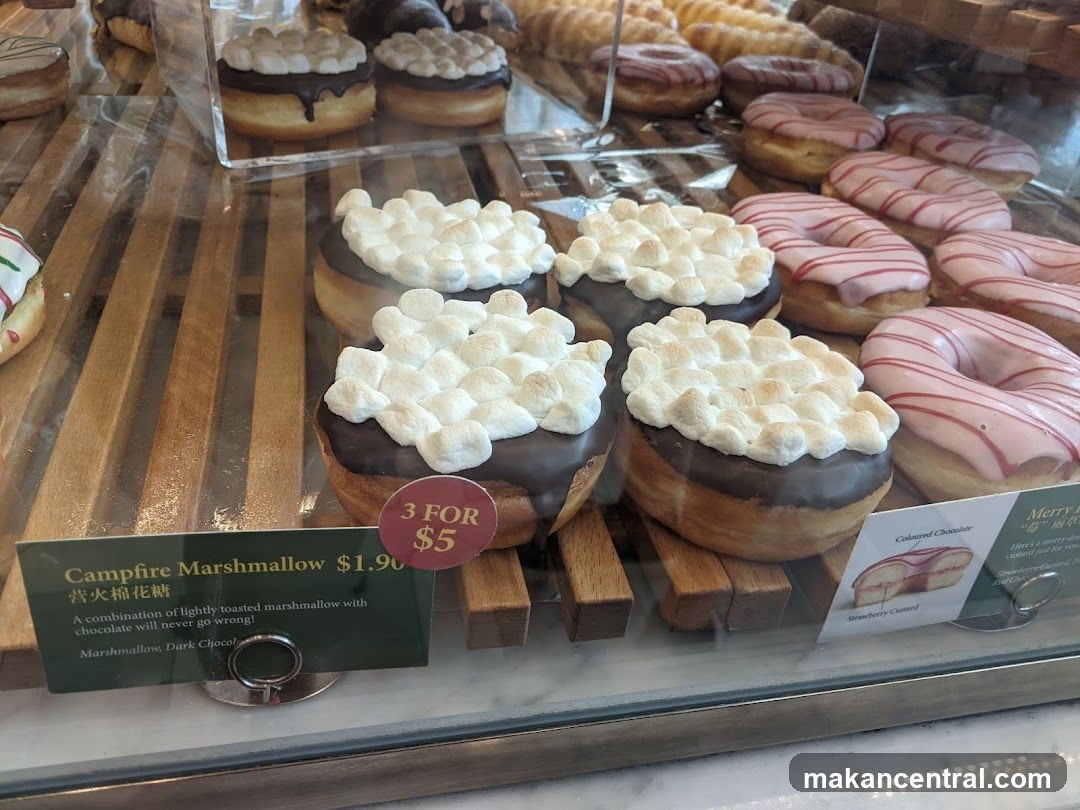 Campfire Marshmallow Donut