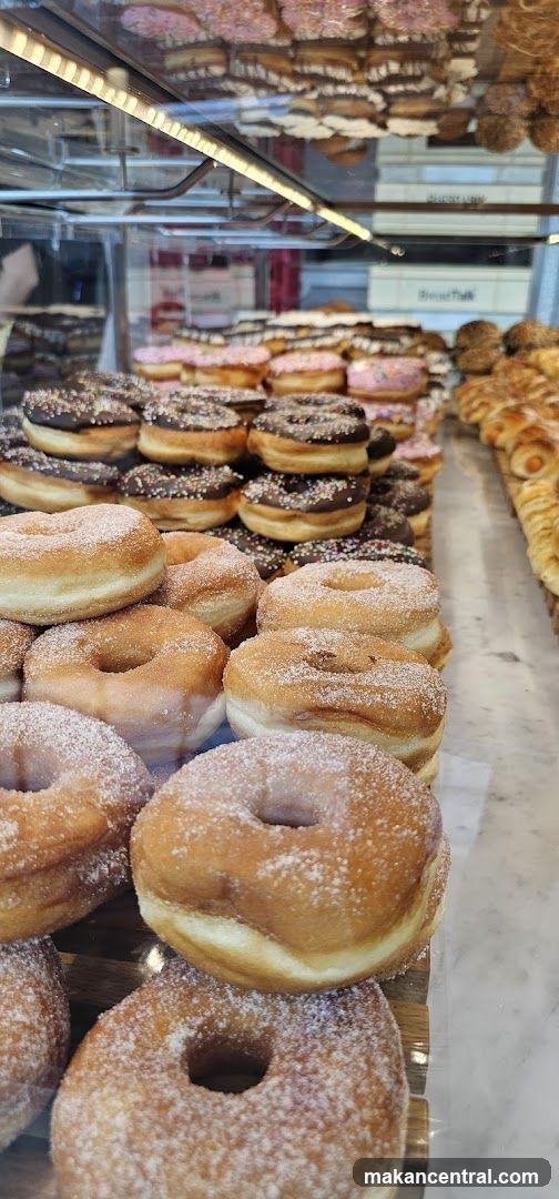 Donuts and Pastries Display