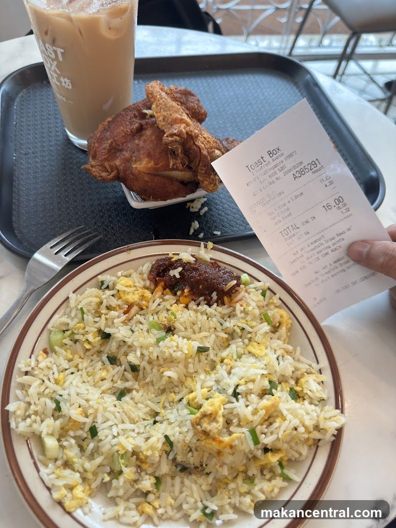Meal with Receipt
