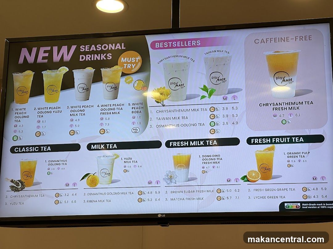 New Seasonal Drinks & Bestsellers