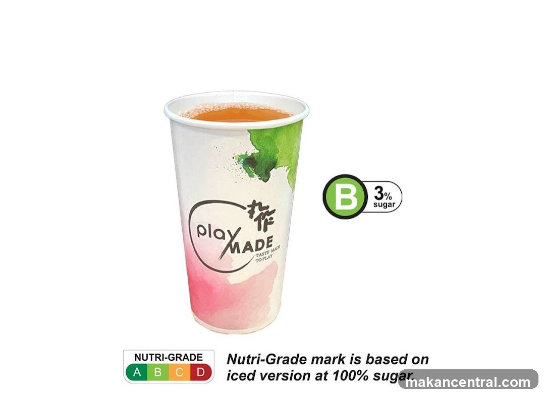 Playmade Drink with Nutri-Grade Label